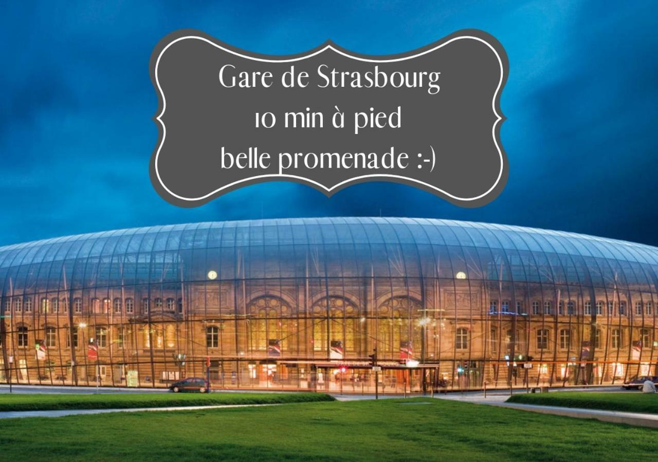 ☆ Charmant Studio ☆ Calme & Lumineux - Centre Ville ☆ Strasbourg Exteriör bild